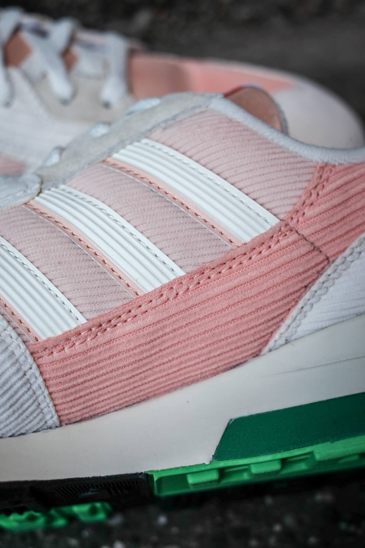 Summer**・゜゜・*:.。..。. adidas Originals ZX 420 Rose / Salmon / Green